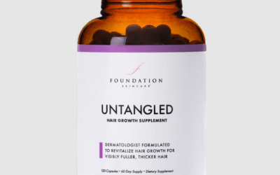Foundation Skincare’s Untangled Hair & Nail Vitamins